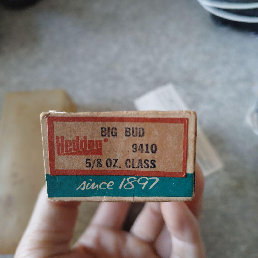 HEDDON　BIG BUD 1st　ムーンアイ　トップウォーター　オールド