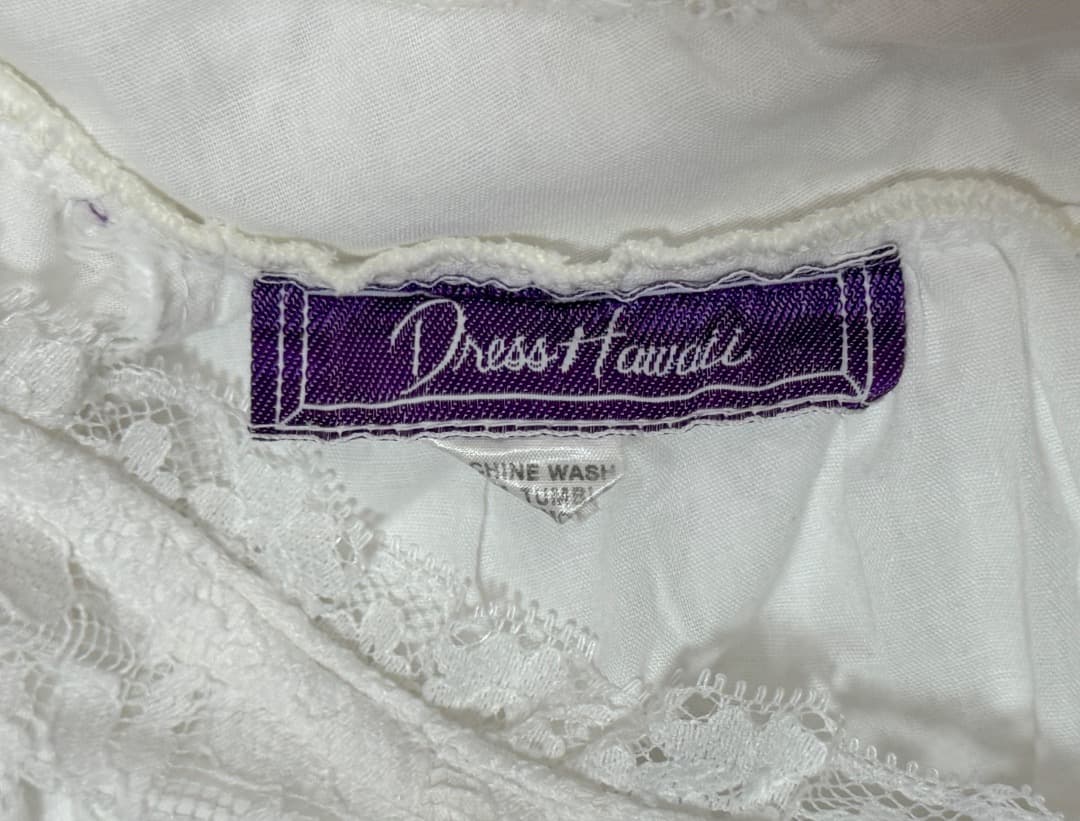 1980s Dress Hawaii ムームードレス　M