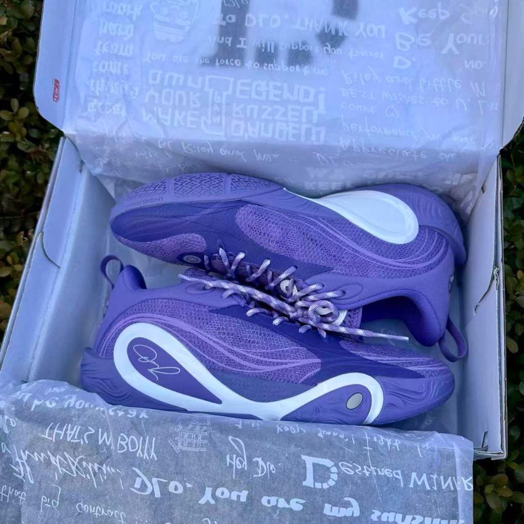 LI−NING Wade Dlo 1「ラベンダー」 US9.5