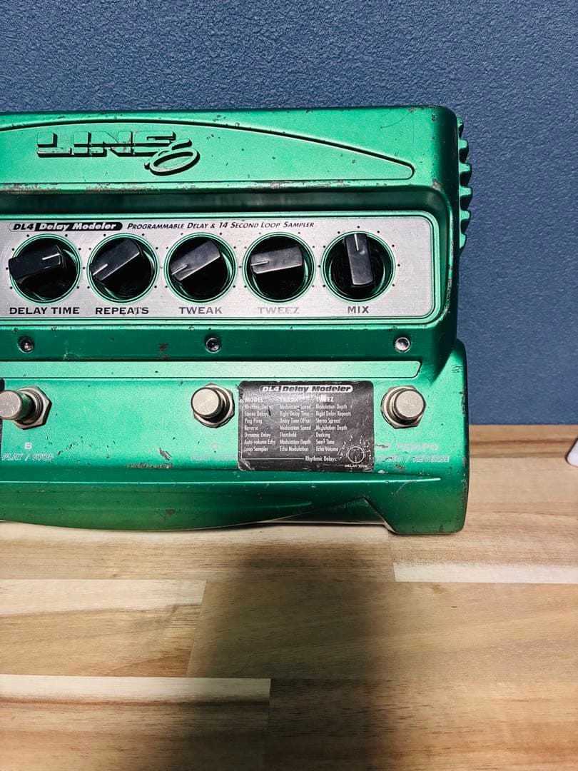 LINE6 DL4 mod モディファイ