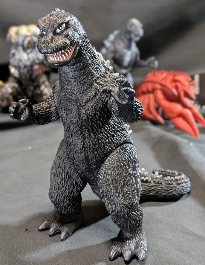 ゴジラEX・エビラ・ヘドラ他（バンダイ）ムービーモンスターシリーズ５体セット