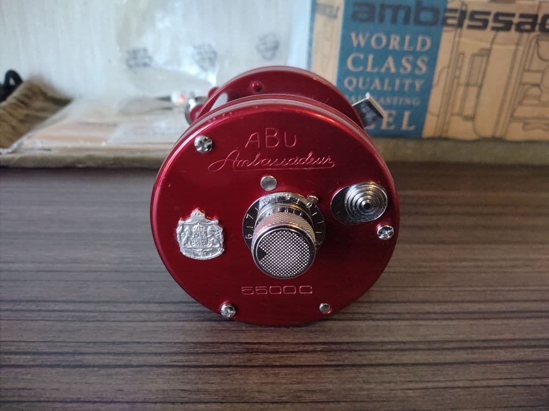 専用　アブ アンバサダー5500C Classic Red アブガルシア リール