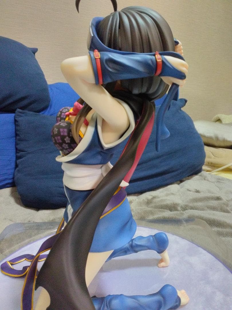 【開封済み】常陸茉子 1/3.5スケールフィギュア あみあみ限定版