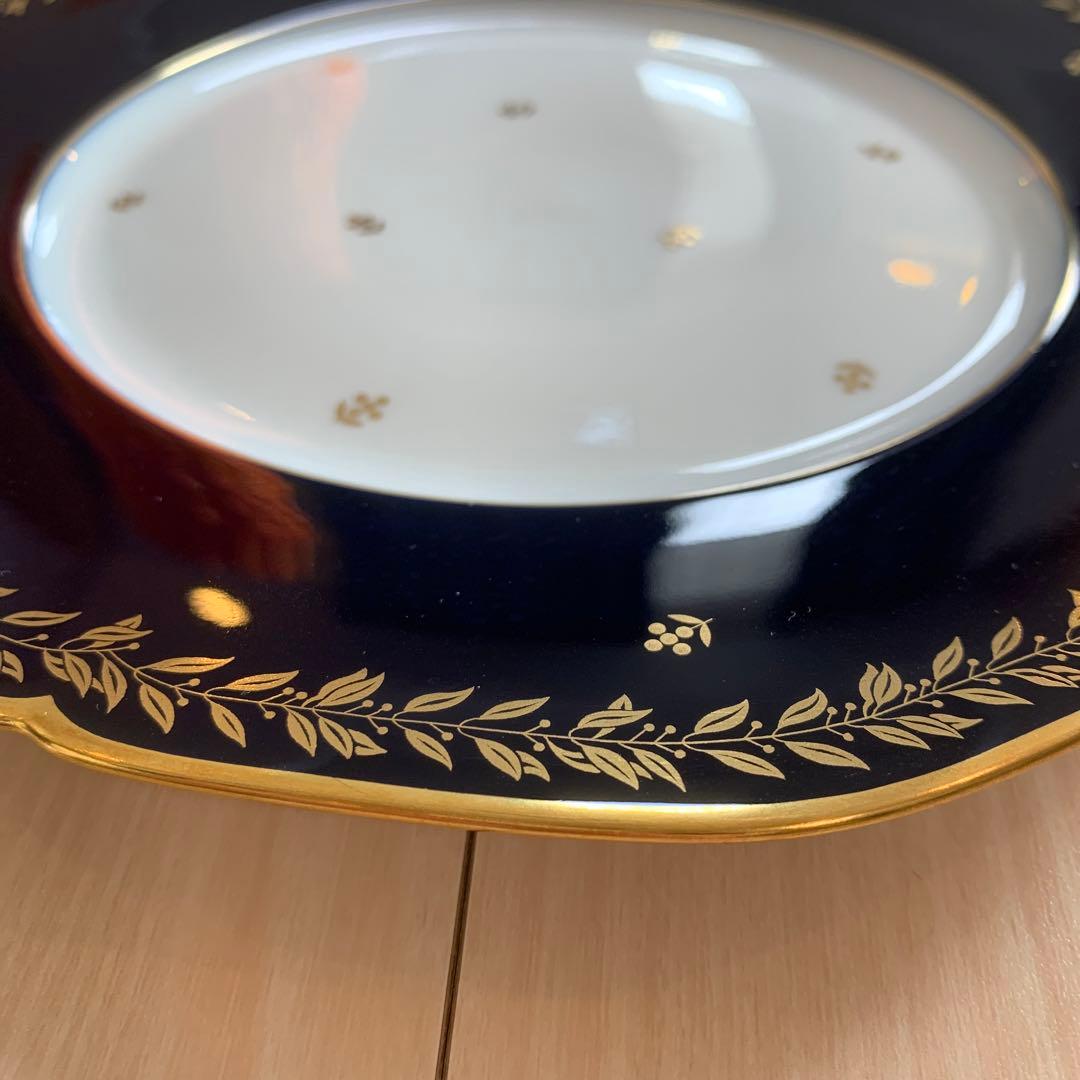 セーブル(Sevres) ペイル 24K金彩装飾　平たい大皿