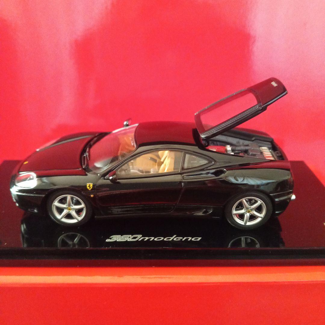 ミニカー京商　フェラーリ F355モデナ 1/43　ブラックベージュインテリア