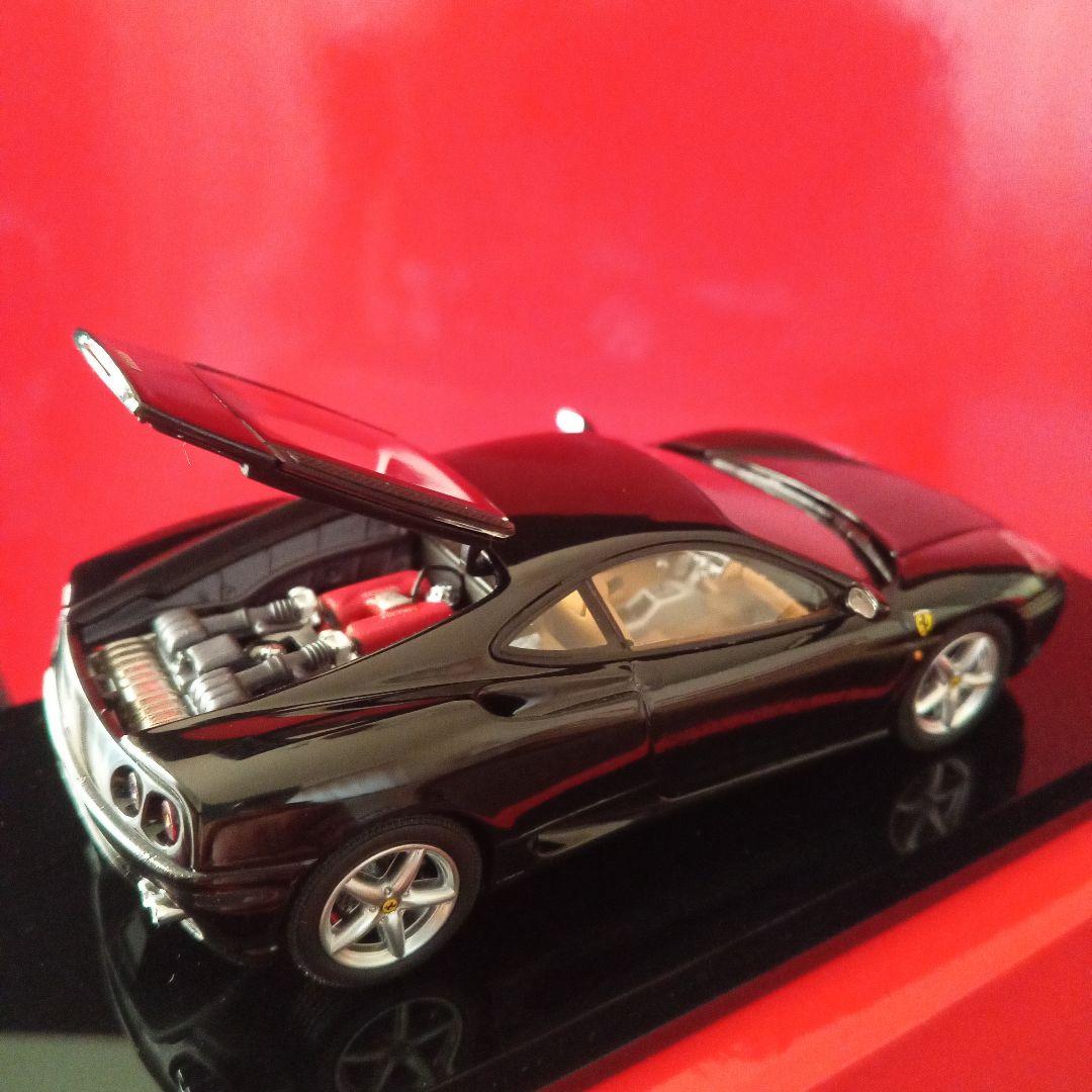 ミニカー京商　フェラーリ F355モデナ 1/43　ブラックベージュインテリア