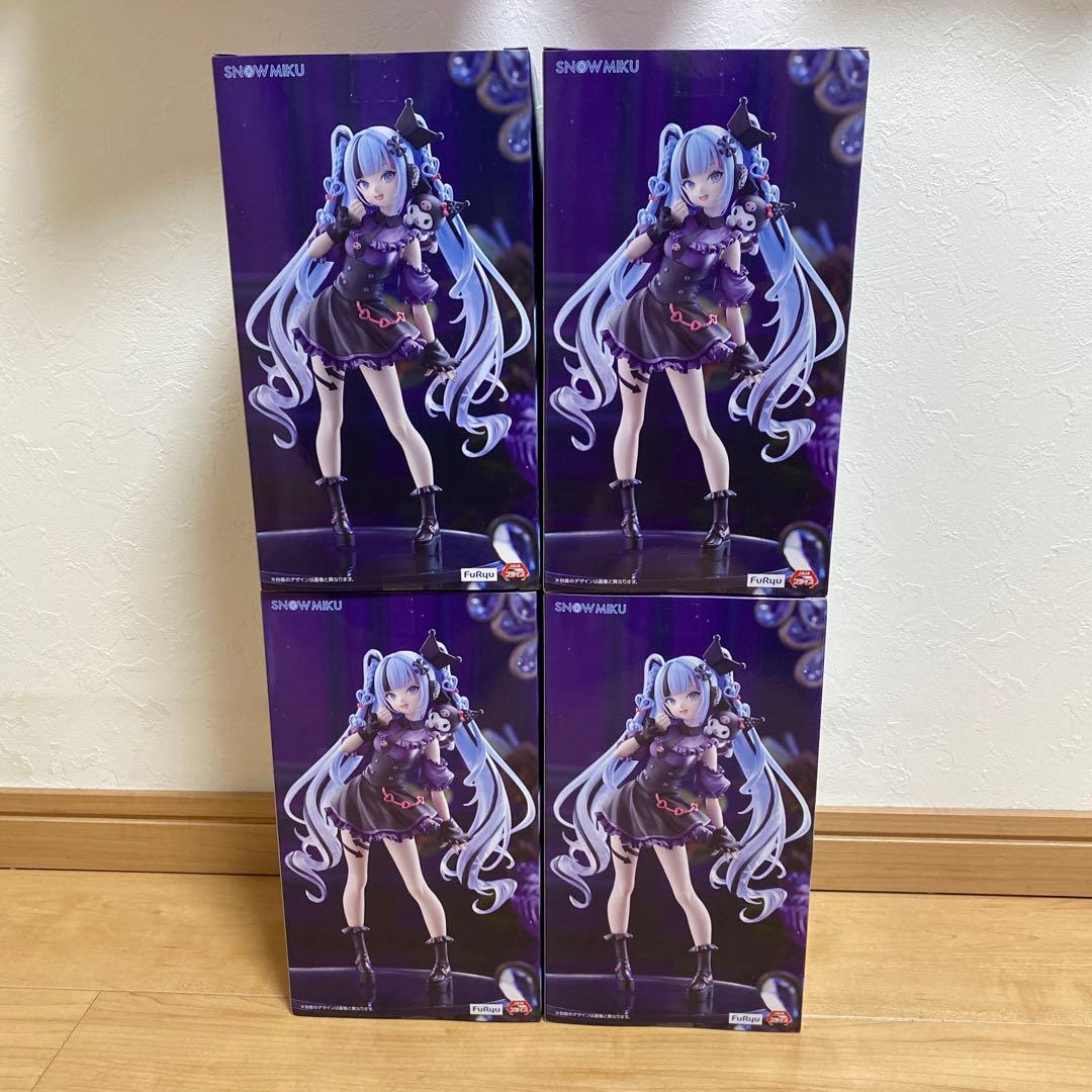 雪ミク クロミ フィギュア 4体セット