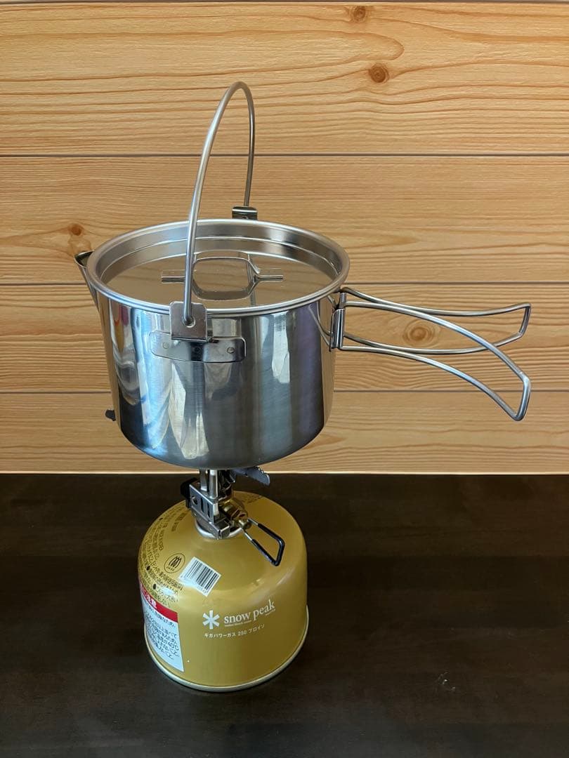【生産終了品】peak ギガパワーマイクロマックス ケトル 3点セット