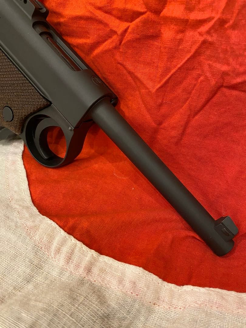 南部式自動拳銃 大型乙 パパ南部 モデルガン フルセット HW 木グリ 月島軍曹