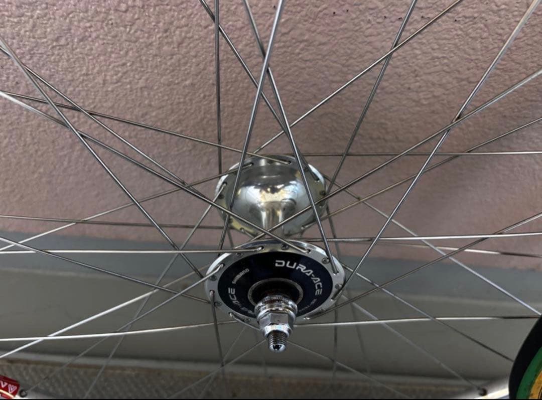 競輪ホイール　NJS ARAYA タイヤ付き