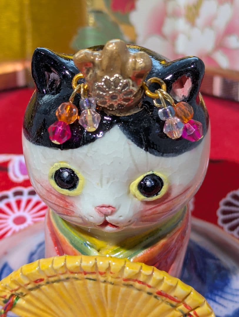猫の雛人形