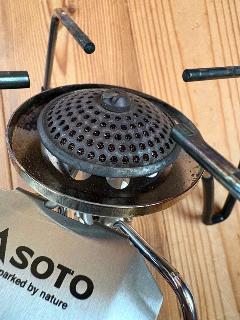【保証書付・カスタム】SOTO レギュレーターストーブ ST-310 真鍮つまみ