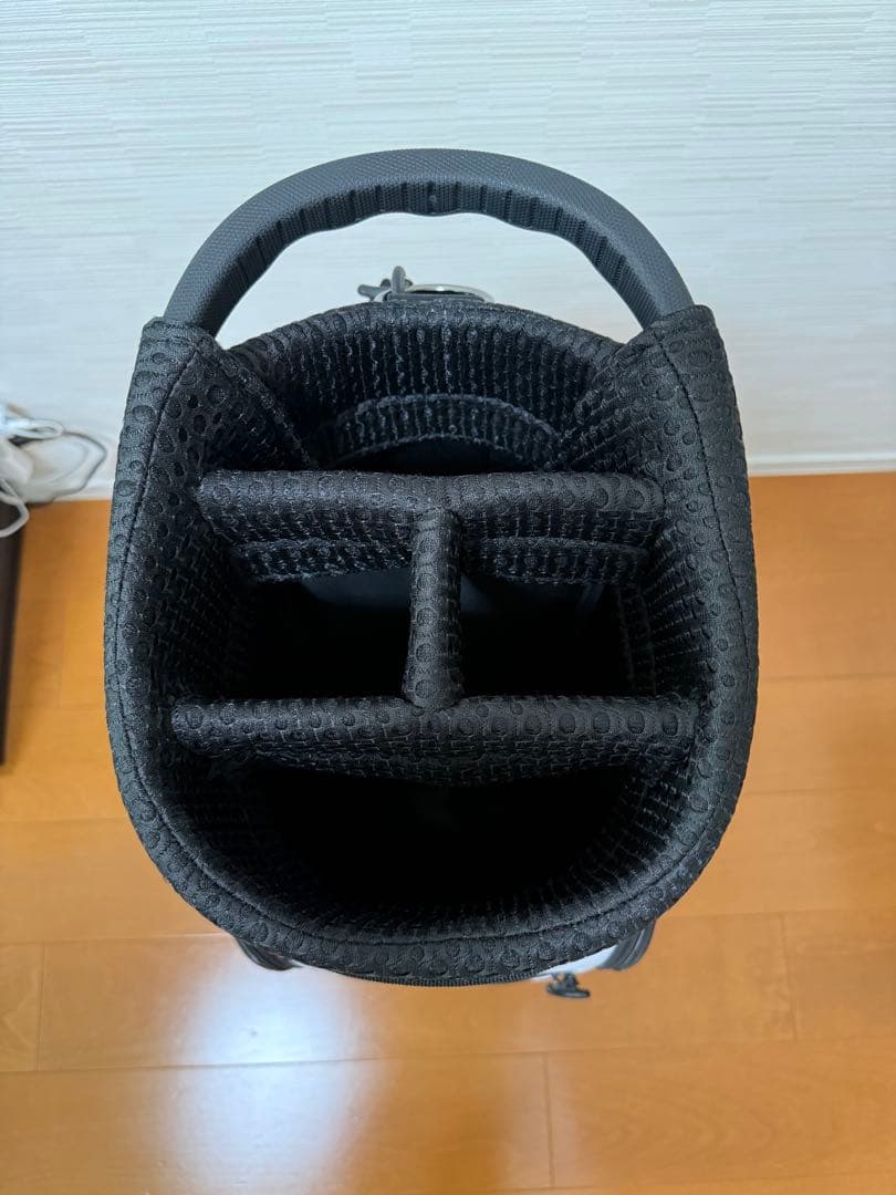 新品 パーリーゲイツ ジャックバニー キャディバッグ 46インチ ホワイト