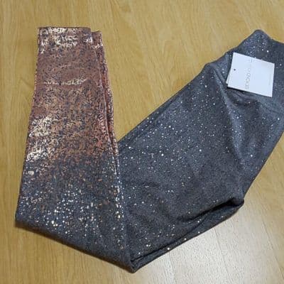kit 新品 ヨガボトムス キラキラ
