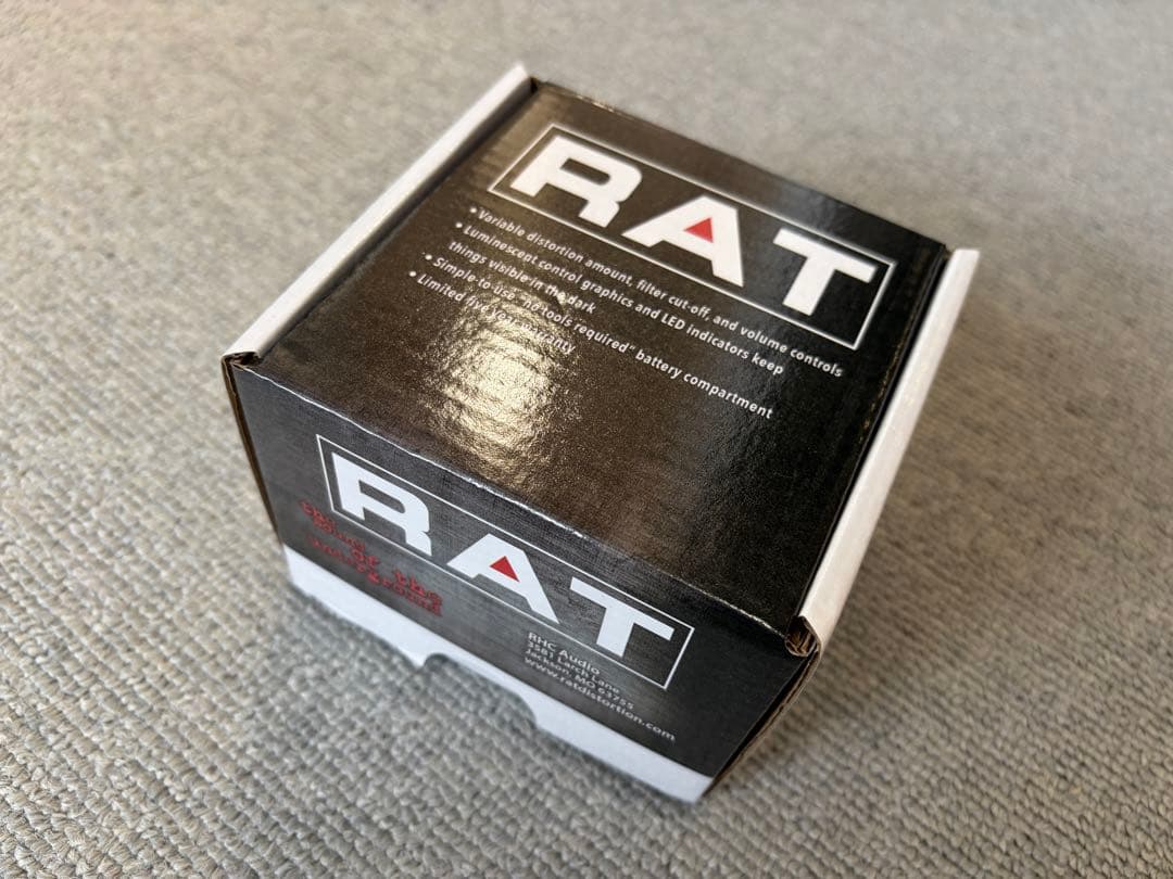 【新品同様】RAT ギターエフェクター 本体