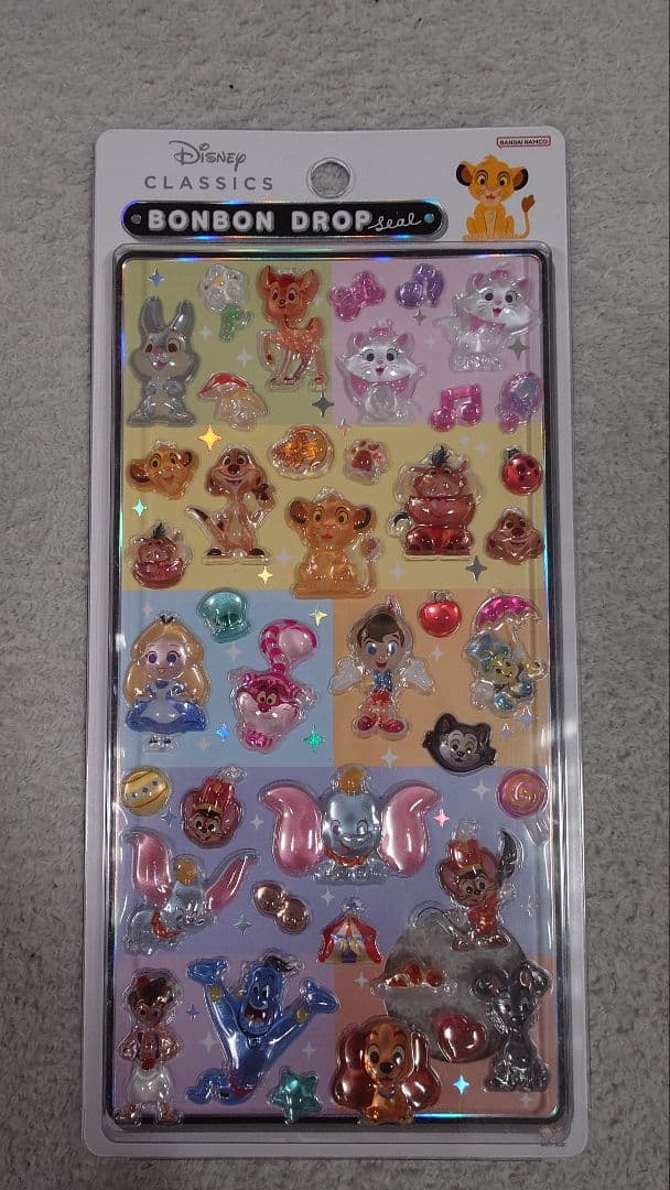 ボンボンドロップシール ディズニー 国内正規品 第二弾８枚セット 最安値