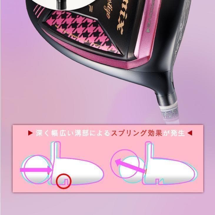 【新品】超高反発 ダイナミクスフェミーナプレステージ 13.5 ヘッドカバー付き