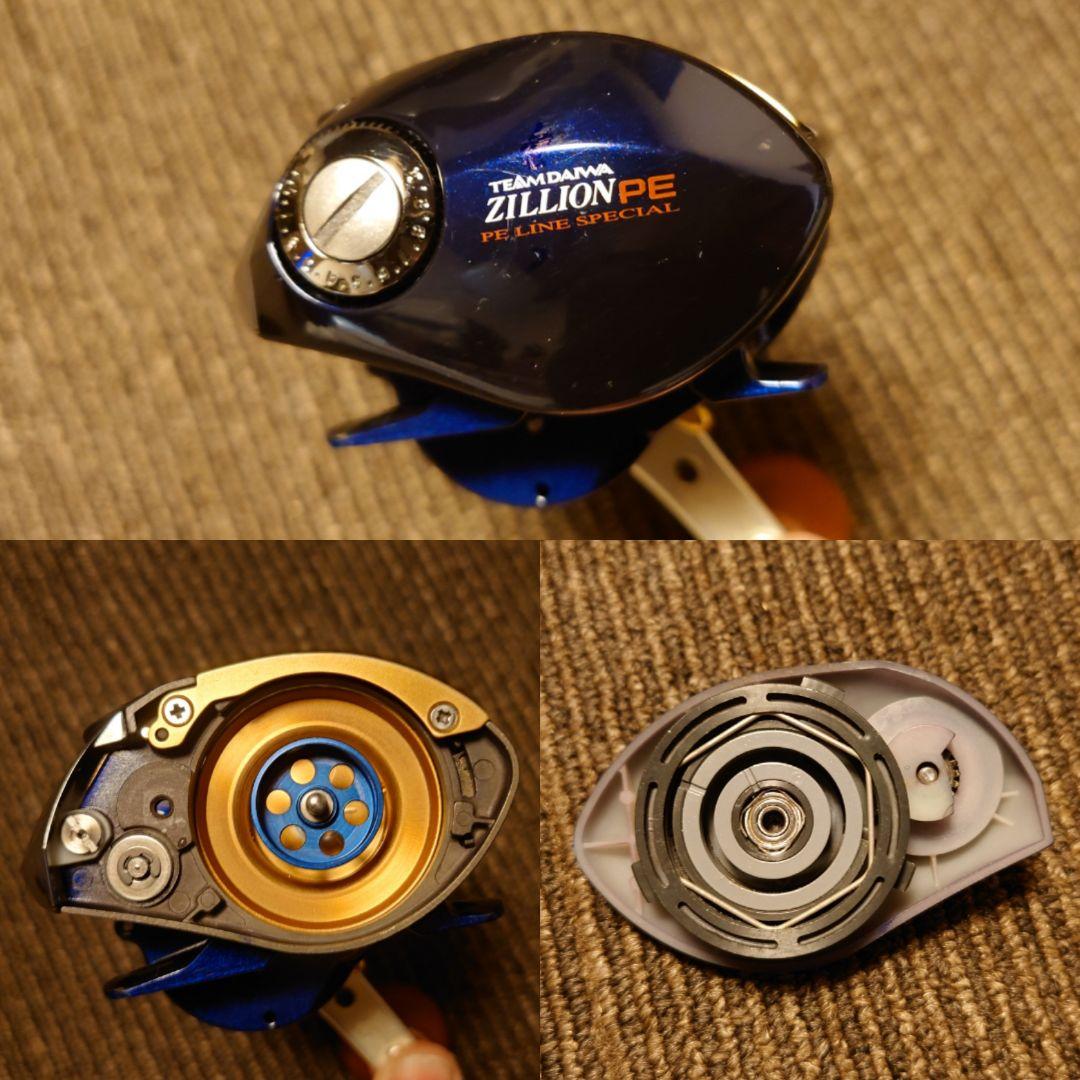 超希少美品08 チームダイワ ジリオン PEスペシャル 100H KTF SLP