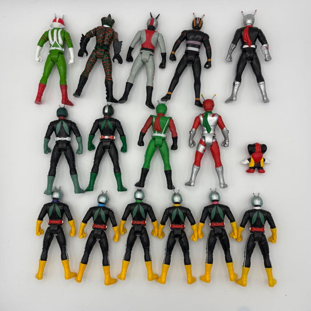 仮面ライダー アクションフィギュア 15体まとめ売り