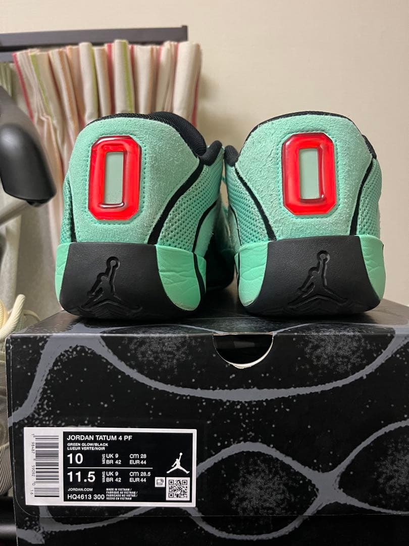 28cm Jordan ミントグリーン テイタム4 ジョーダン　tatum4
