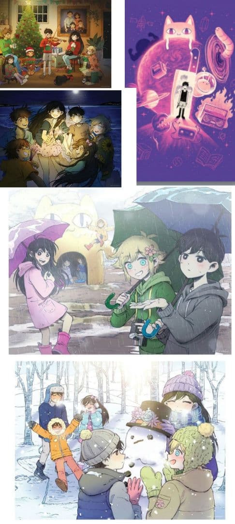 omori　5枚セット　カレンダー　ポスター　希少　レア