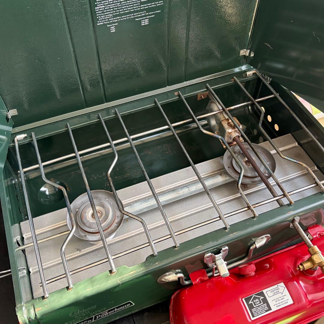 Coleman 413h ツーバーナー 1987年10月製 中古