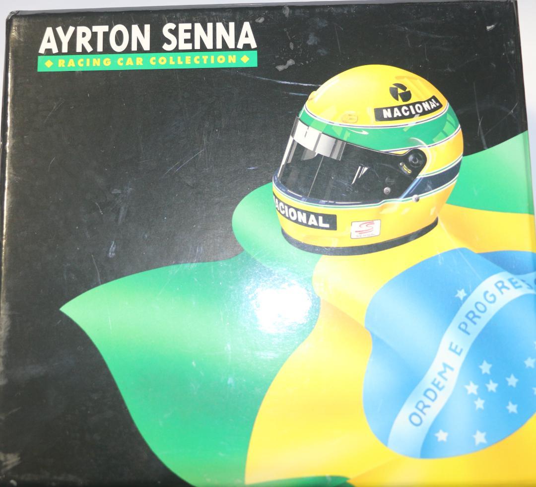 貴重１／４３　ロータス・ルノー９７T　１９８５　セナ・コレクション　中古品