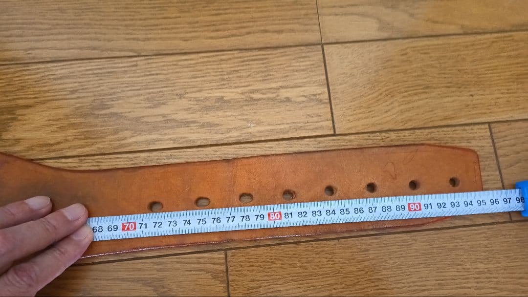 ウエサカ UESAKA トレーニングベルト Mサイズ　特注加工品