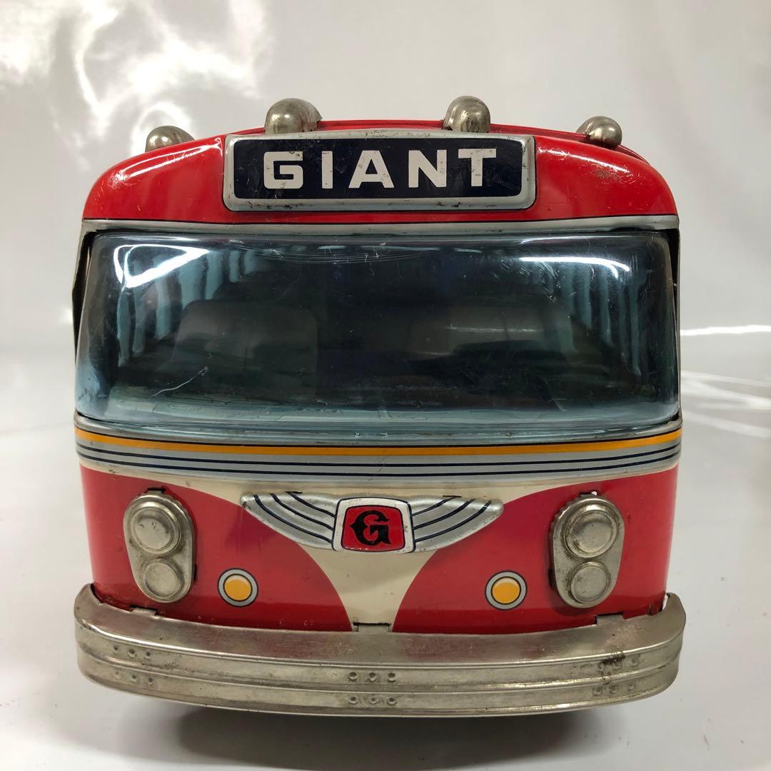 米澤玩具 ヨネザワ ブリキ製 GIANT BUS ジャイアントバス 全長約５７㎝