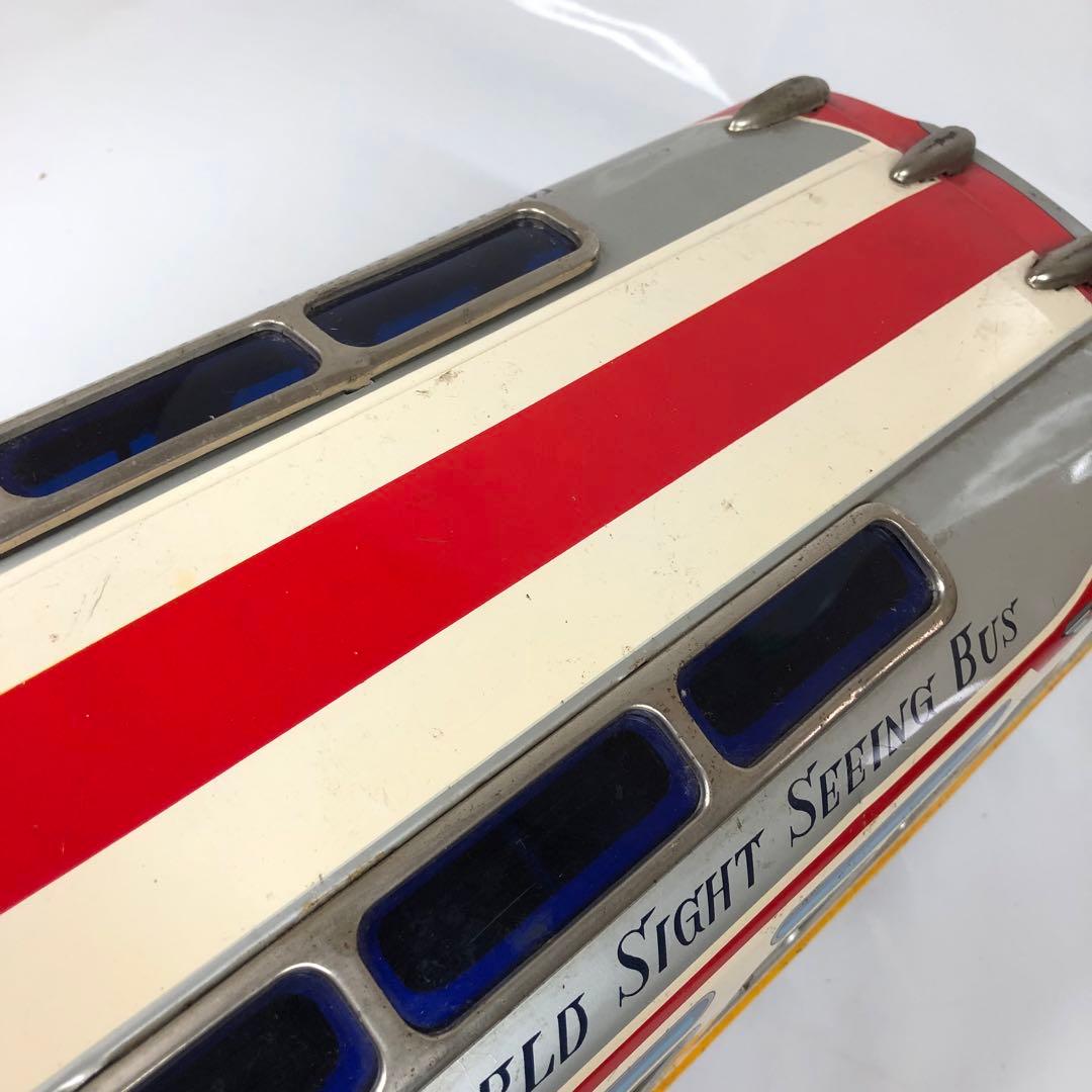 米澤玩具 ヨネザワ ブリキ製 GIANT BUS ジャイアントバス 全長約５７㎝