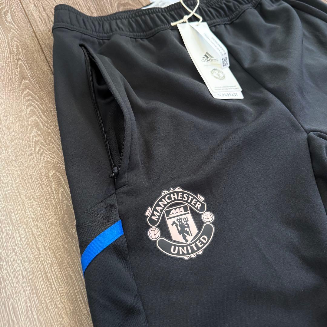新品 adidas MUFC マンチェスター・ユナイテッド ジャージパンツ L