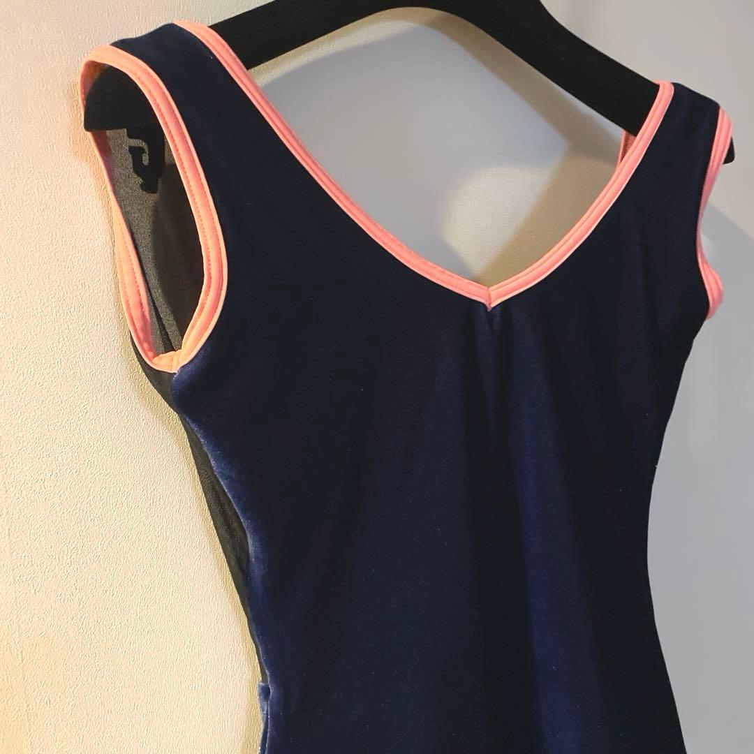 新品　未使用　YUMIKO　ベロア　ベルベット レオタード　stina