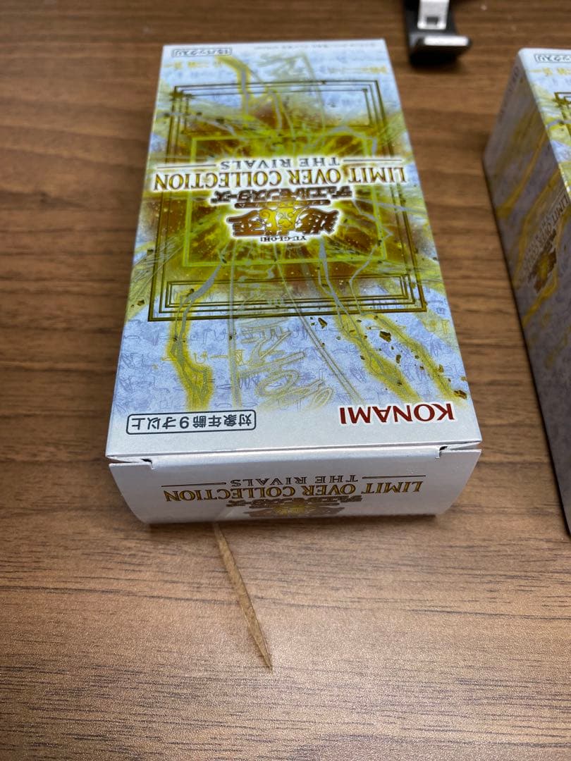 遊戯王loc RIVALS 3BOX未開封 シュリンクなし