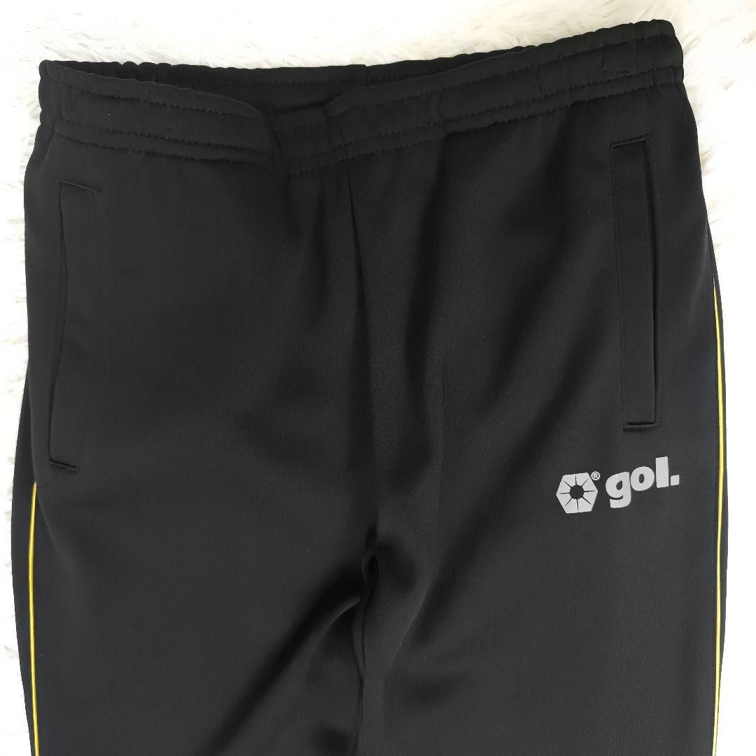 ✨極美品✨ ゴル ジャージ セットアップ ロゴ 裏地フリース 黒 迷彩