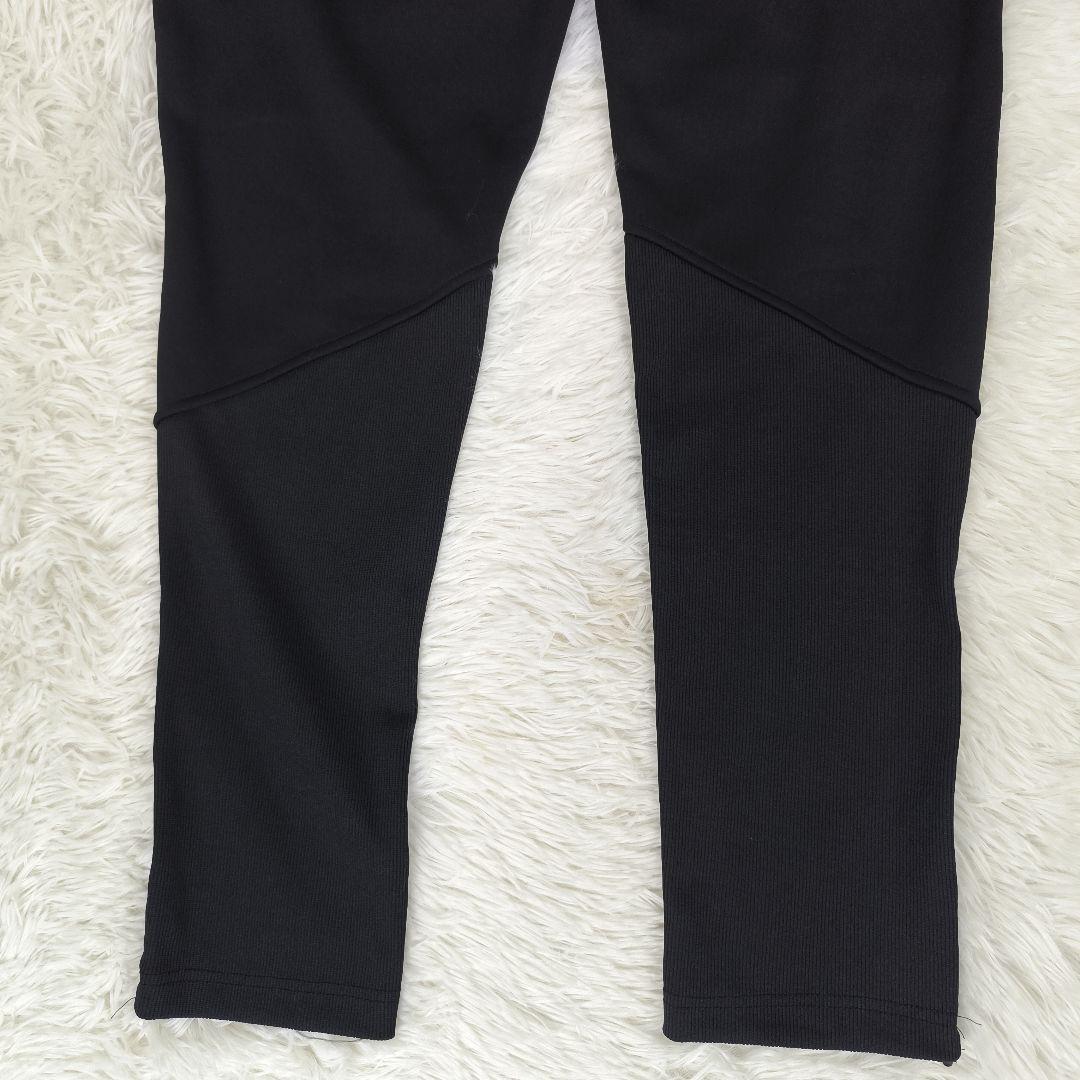 ✨極美品✨ ゴル ジャージ セットアップ ロゴ 裏地フリース 黒 迷彩