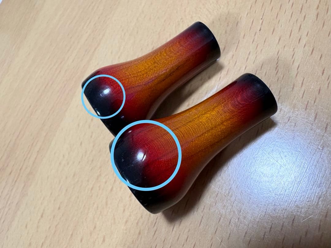 DRT dcx バリアルウッドノブ　#SB RED