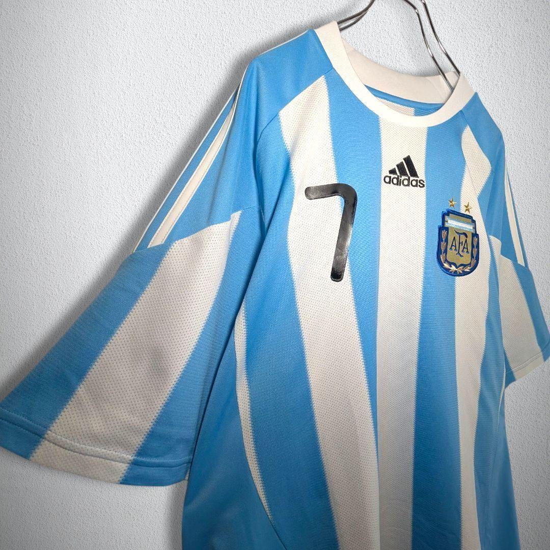 古着 サッカー ゲームシャツ 世界的人気 アルゼンチン代表 貴重なビッグサイズ