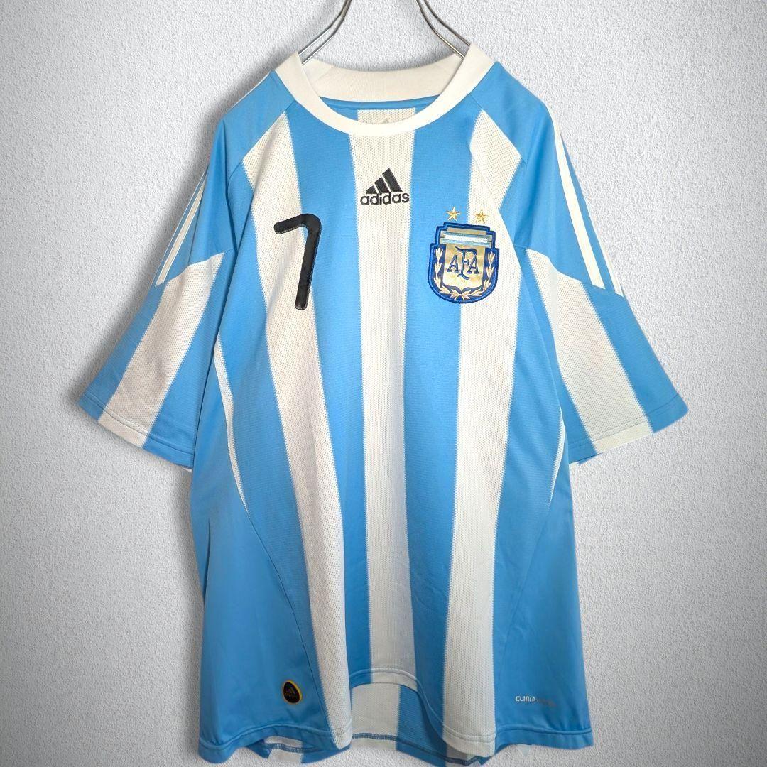 古着 サッカー ゲームシャツ 世界的人気 アルゼンチン代表 貴重なビッグサイズ