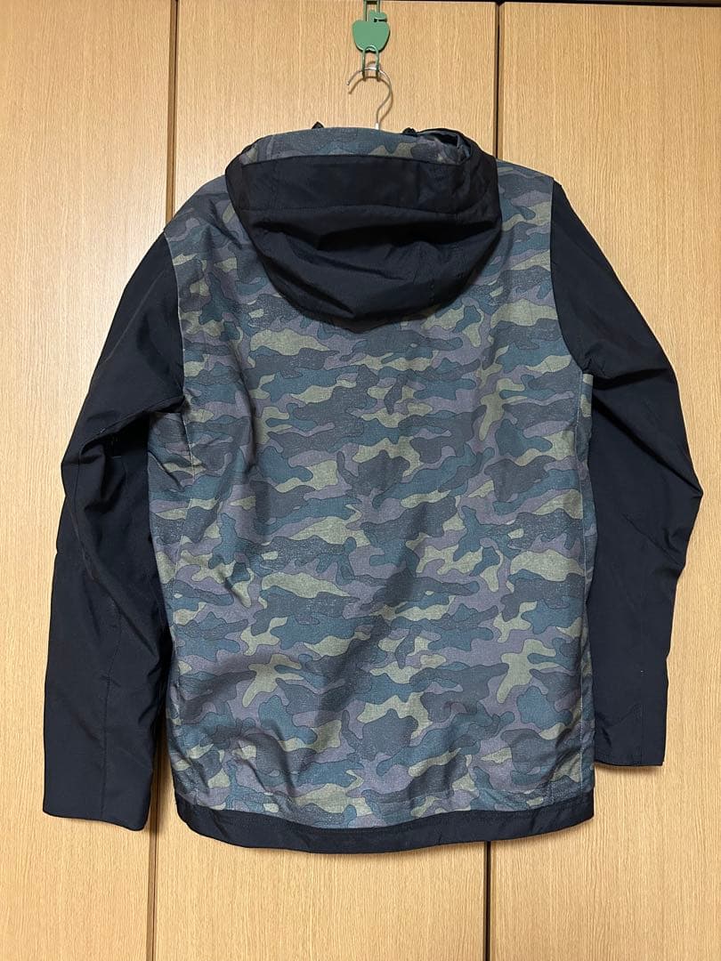 スノーボードウェア 上下セット 迷彩 Lサイズ