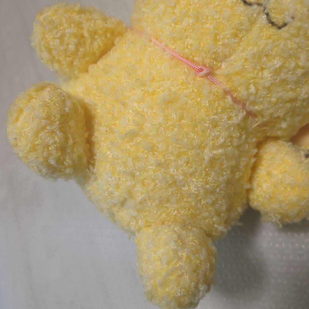 レトロ☆ポムポムプリン　ぬいぐるみ　レア、初期　サンリオ　首輪