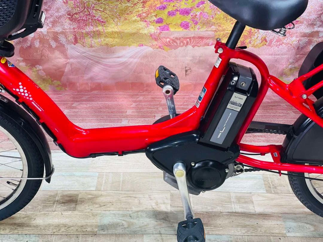 K2456 電動自転車ブリヂストン アンジェリーノ 子供乗せ 20インチ送料無料