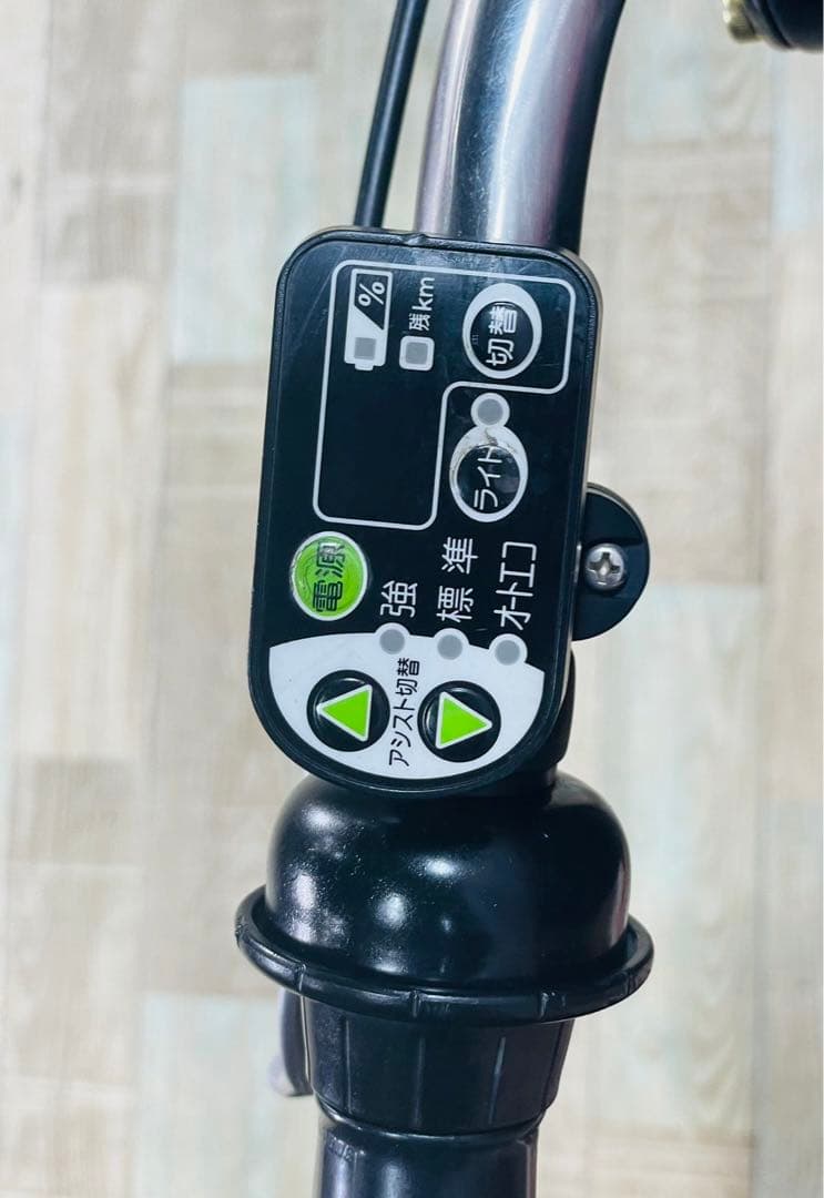 K2456 電動自転車ブリヂストン アンジェリーノ 子供乗せ 20インチ送料無料