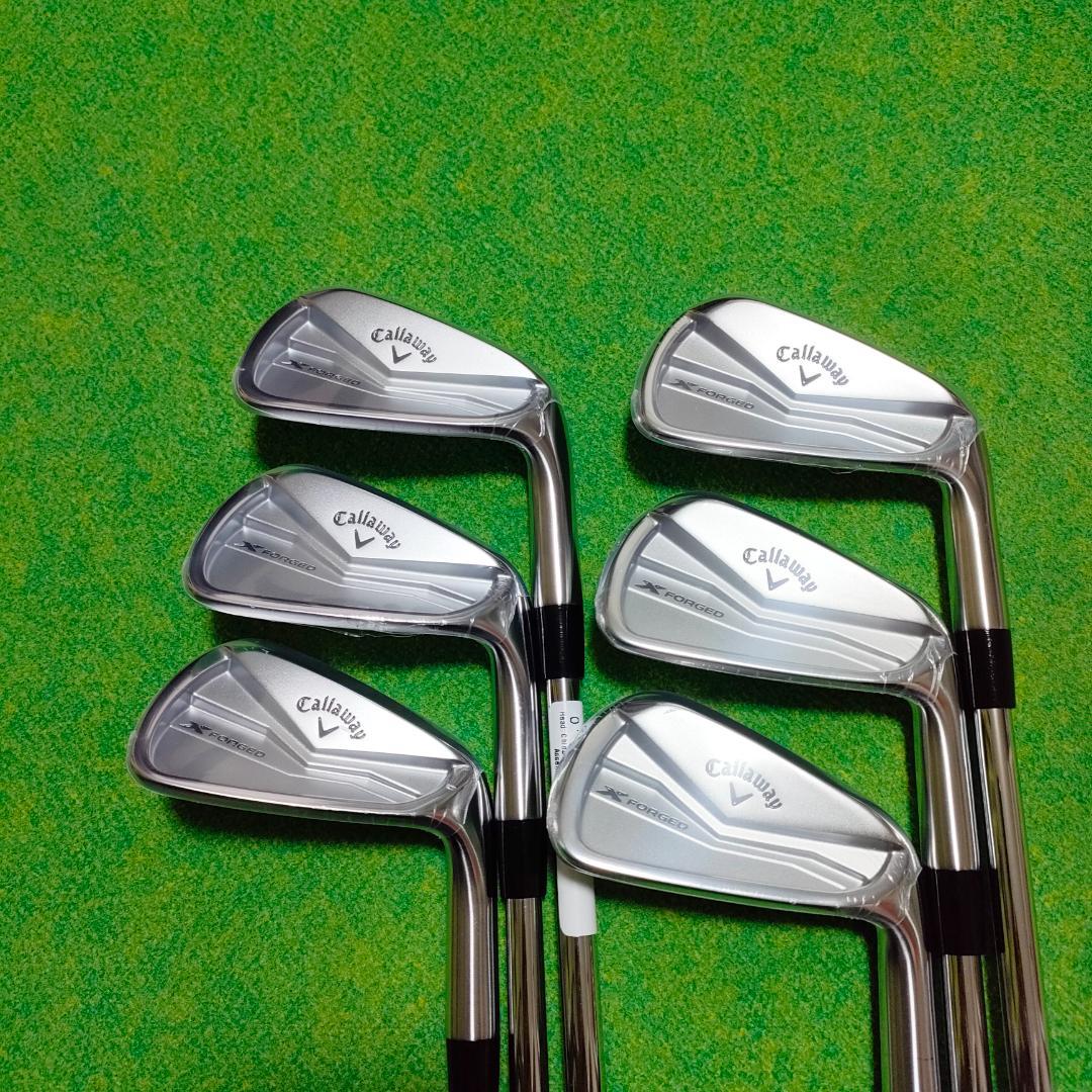 新品未使用　Callaway　 X FORGED　アイアンセット　2024