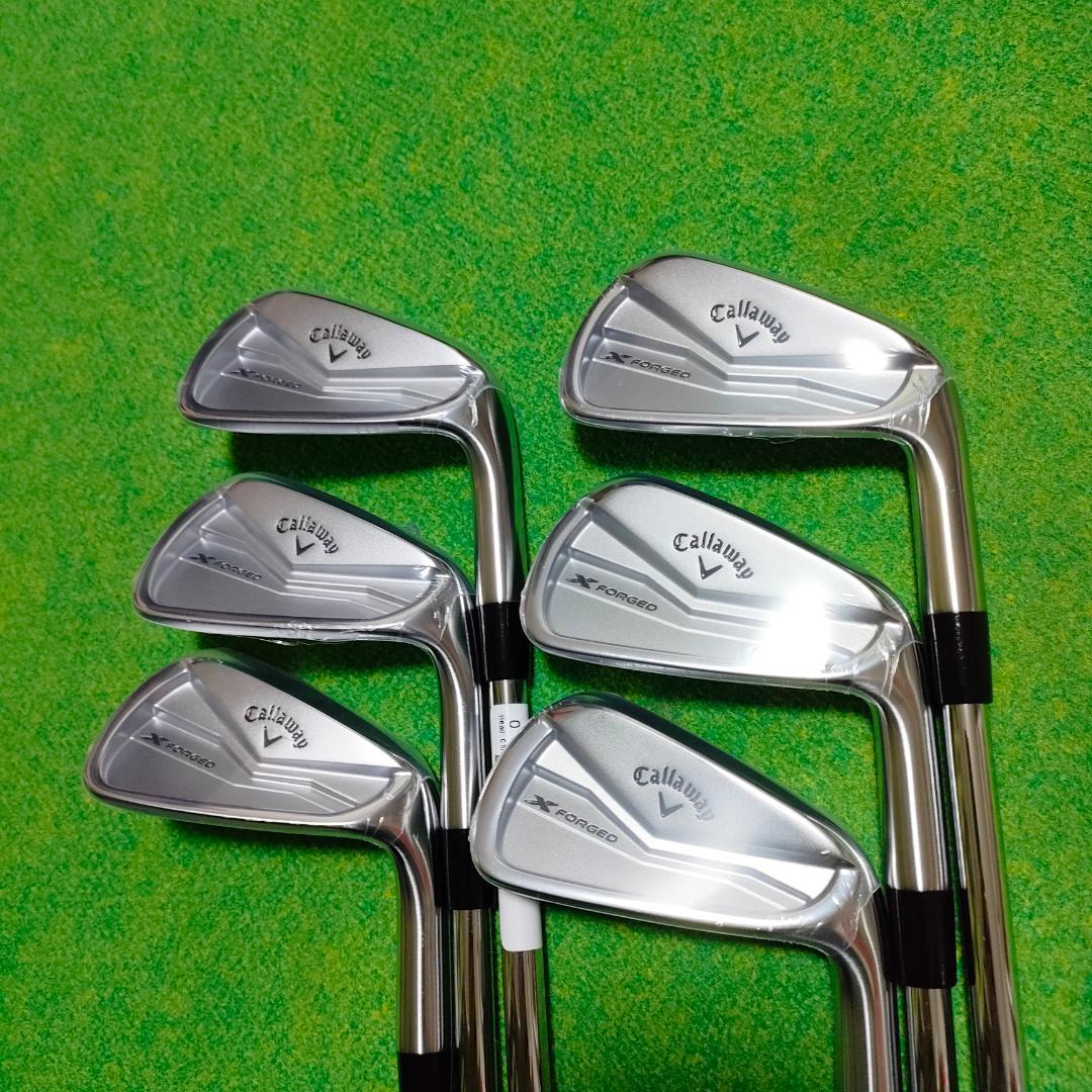 新品未使用　Callaway　 X FORGED　アイアンセット　2024