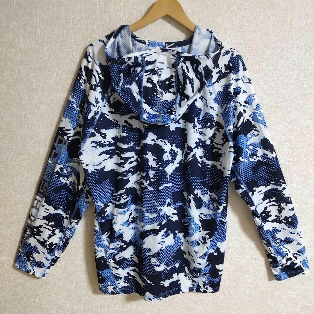 ハック HUK フィッシングウェア パーカー 迷彩 XL