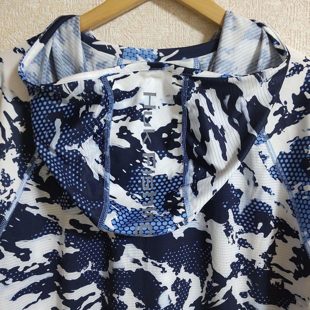 ハック HUK フィッシングウェア パーカー 迷彩 XL