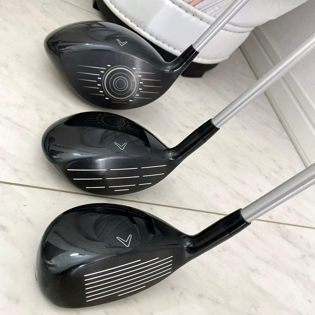 超美品　Callaway REVA レディース ゴルフクラブセット　パッケージ