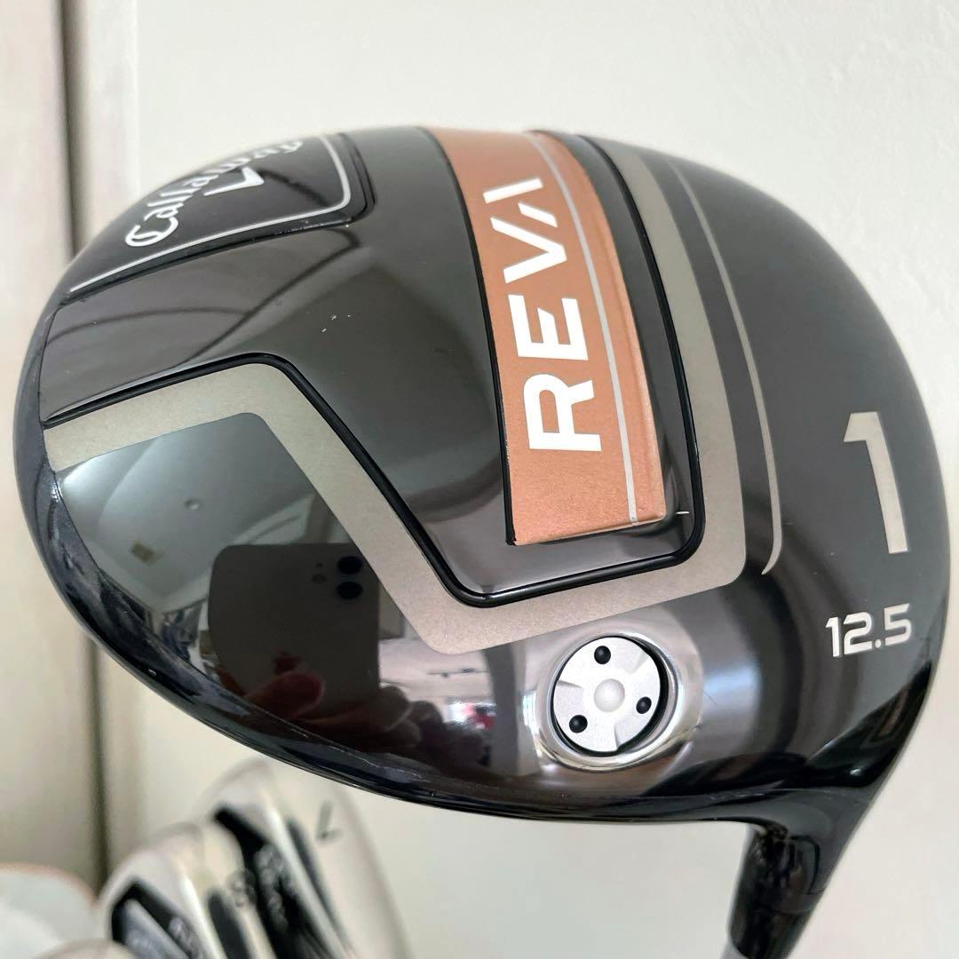 超美品　Callaway REVA レディース ゴルフクラブセット　パッケージ