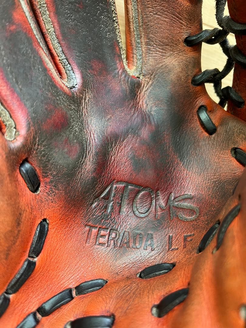 ATOMS アトムズ硬式用 外野グローブ 左投