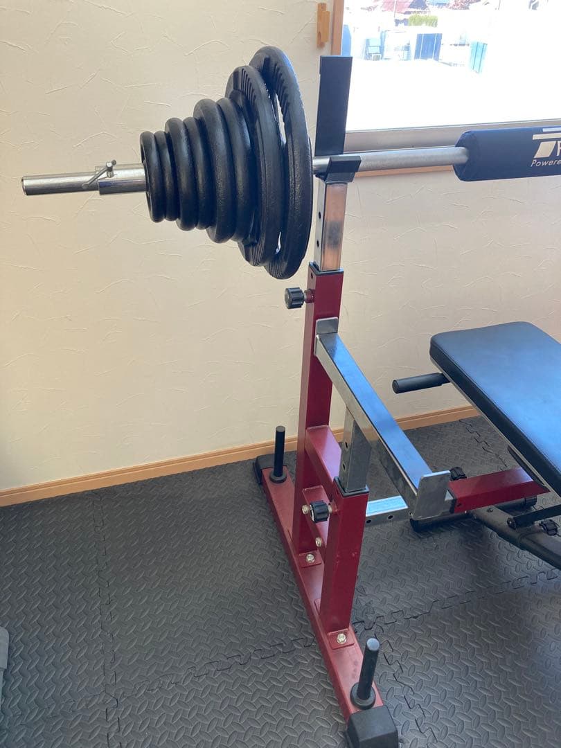 S.M　ベンチプレス80キロセット
